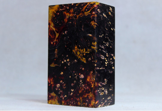 Stabilized Maple Burl Wood Mod Block